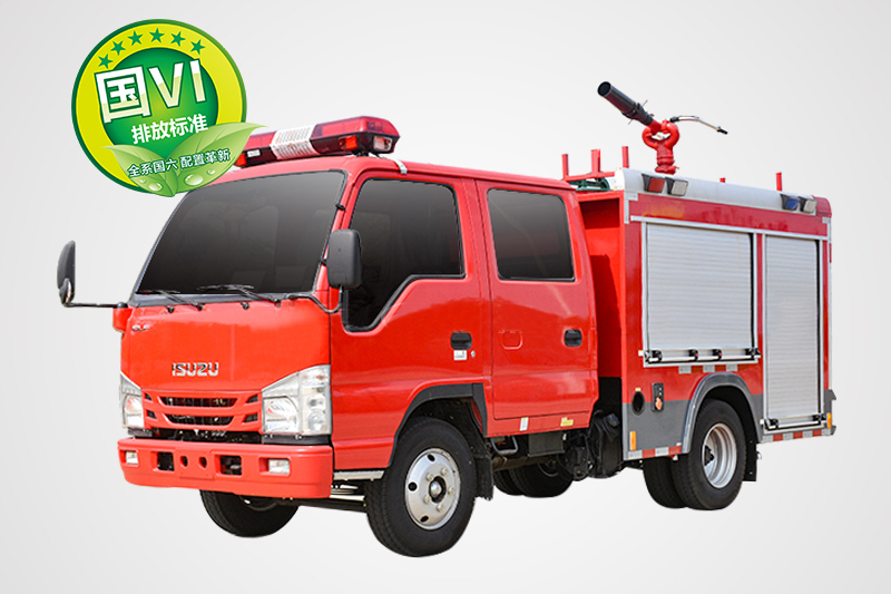 國(guó)六 五十鈴100P水罐消防車(chē)